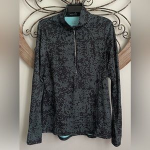 Champion DuoDry Quarter Zip Athletic Top